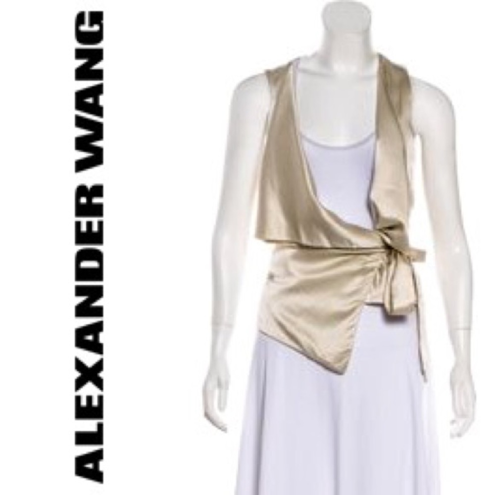 🔹ALEXANDER WANG🔹🔸SILK VEST🔸